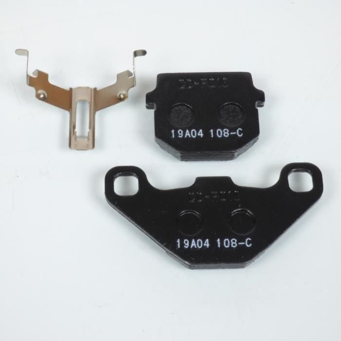Plaquettes De Frein Arrière Cyleto Pour Kawasaki - Semi-Métalliques - Compatibles KMX 125/200, KLR 650