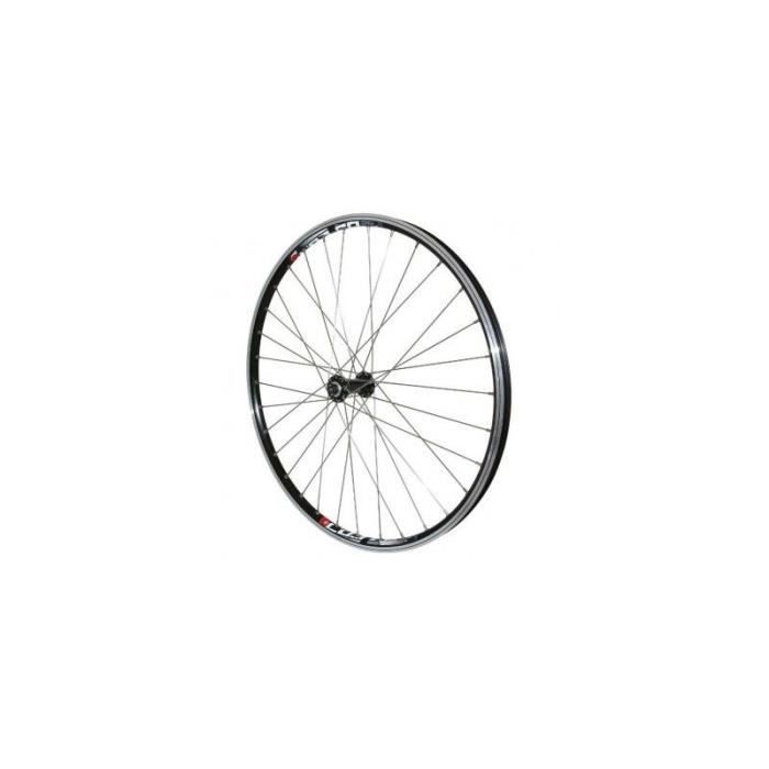 Roue VTT 26 SHIMANO Combo Avant Noir Renforce V Brake Jante Double Paroi Rayonnage Inox Cdiscount Sport