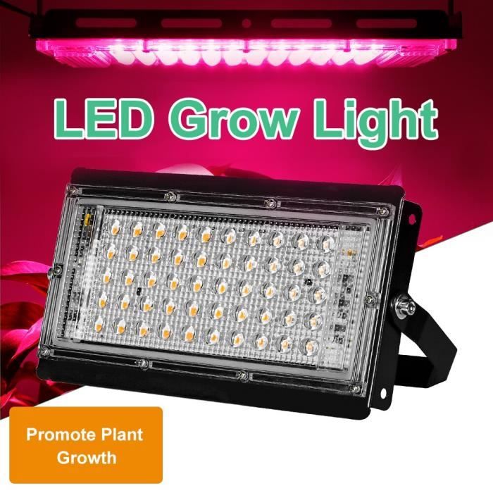 Lampe horticole de croissance LED, 220V, spectre complet, phytolampe pour culture hydroponique Lampe horticole de croissance LED, 220V, spectre complet, phytolampe pour culture hydroponique