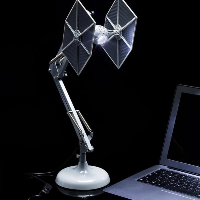 Officiel Star Wars Tie Fighter Posable lampe de bureau - Cdiscount Bricolage