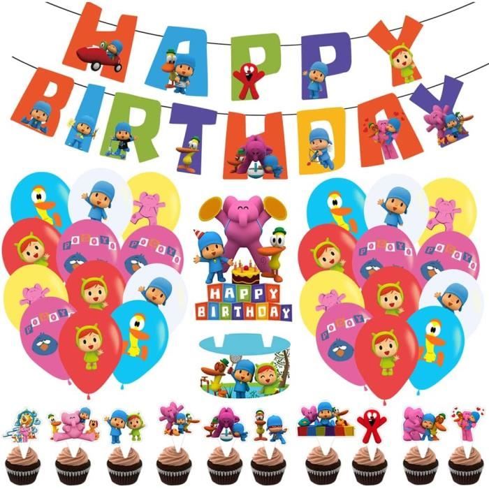 Décorations D'anniversaire Pixels, Décorations De Fête