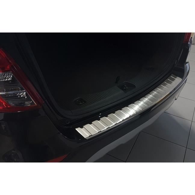2009-2014 E71 Avisa Protection de seuil arri/ère inox noir compatible avec BMW X6