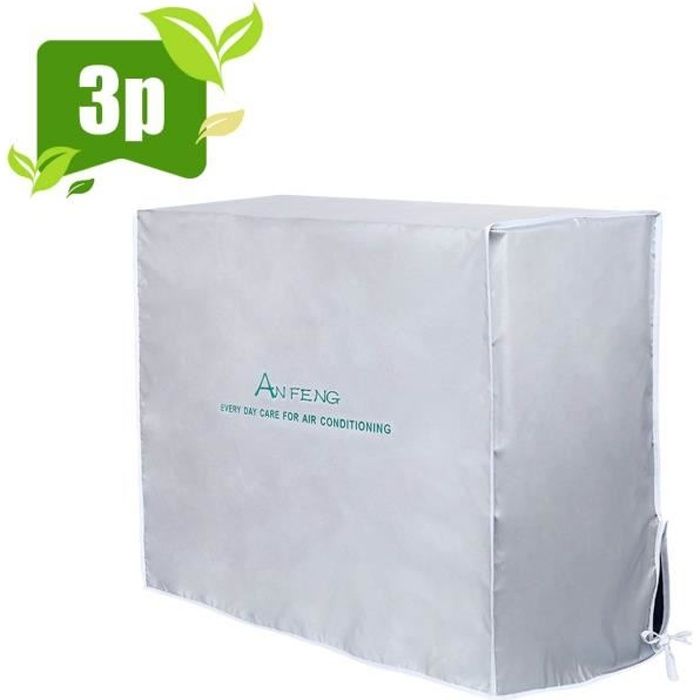 pour la Construction de Maisons Couvercle de Protection pour Climatiseur Couverture de Climatiseur Extérieur Housse pour Climatiseur 3P(92 * 35 * 69cm) Couvercle de Climatiseur étanche