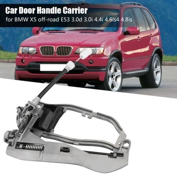Avant gauche Boîtier de poignée de porte boîtier de poignée de support de support de poignée de porte de voiture convient pour X5 tout-terrain E53