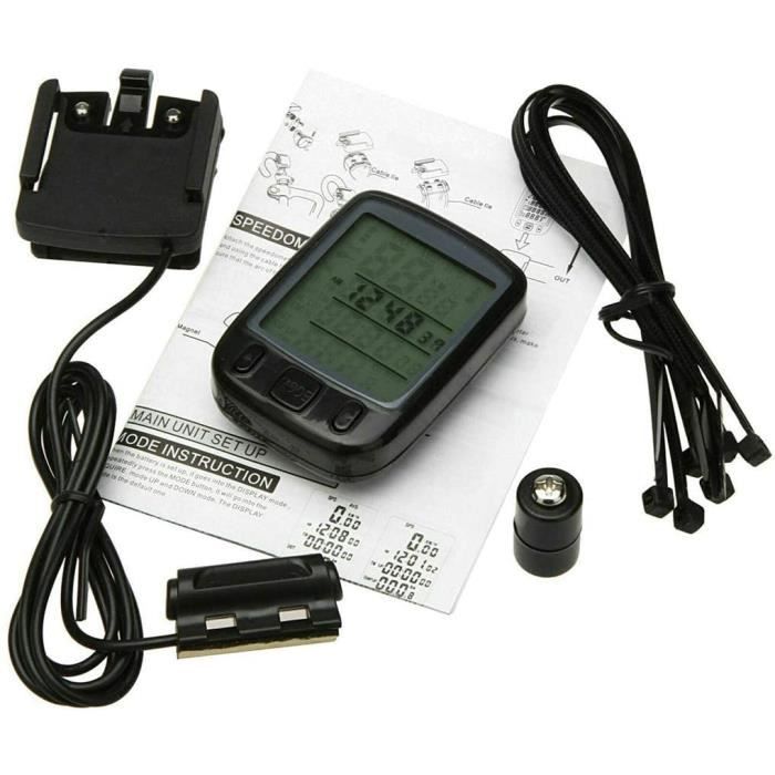 Multifonctionnel LCD écran vélo ordinateur sans fi... – Grandado