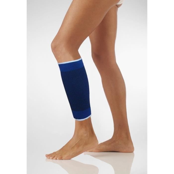 bande tibia x2 pour douleur blessures bleu cdiscount sante mieux vivre