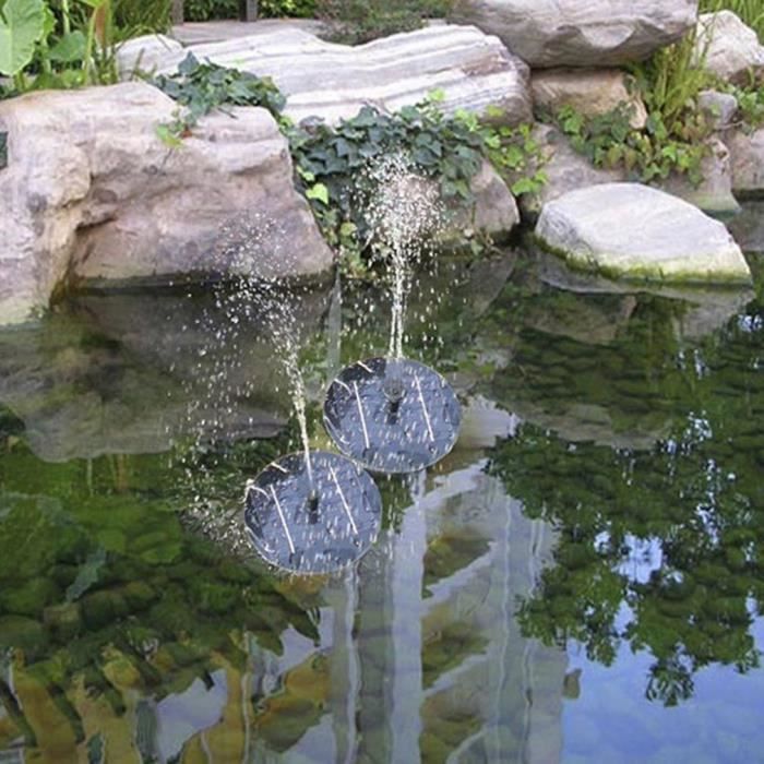 160 L H Solaire Alimenté Panneau De Pompe à Eau Fontaine De Jardin étang Kit Jardin étang Submersible Arrosage Affichage Drop