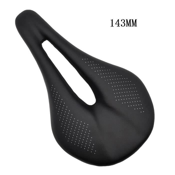 Selle Vélo Carbone Alfa Pasca 275x143mm - 100g, Confort Longue Distance, Double Rail