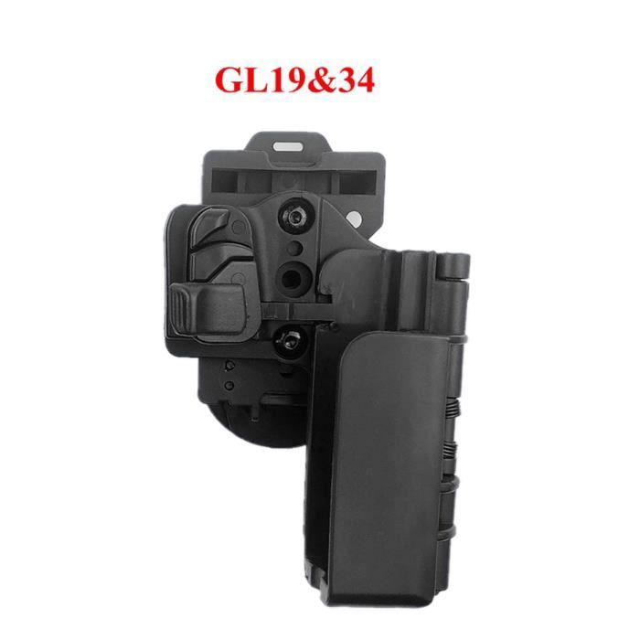 Étui de ceinture tactique pour G17 22 26, main gauche droite, tirage rapide, accessoires de tir de chasse  18