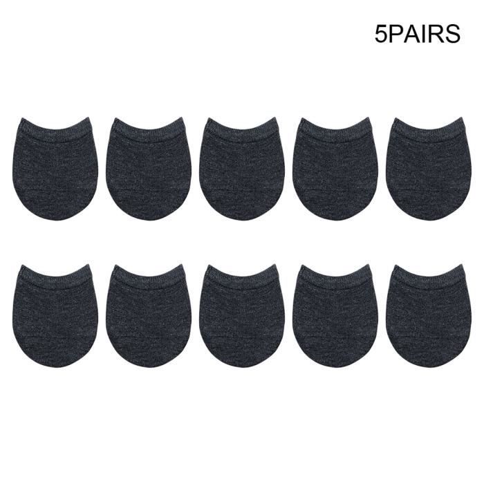 Lot De 14 Paires Chaussettes à Orteils Femme - Dentelle Coton Invisibles Antidérapantes
