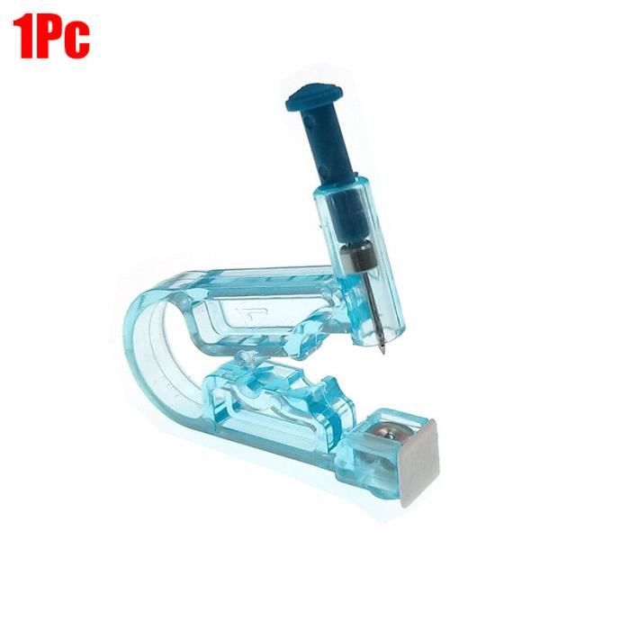 Kit Perçage Oreille - 4 Pistolets Auto-perçants Jetables Avec Clous D'oreilles 3/4/5 Mm