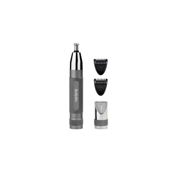 Tondeuse Nez-Oreilles BaByliss E116E – Têtes Lavables, Design Métallique - vue 5