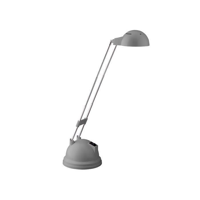 Lampe de bureau - BRILLIANT - KATRINA - LED intégrée 7.26W - Couleur TITANE - Dimensions 40x20cm