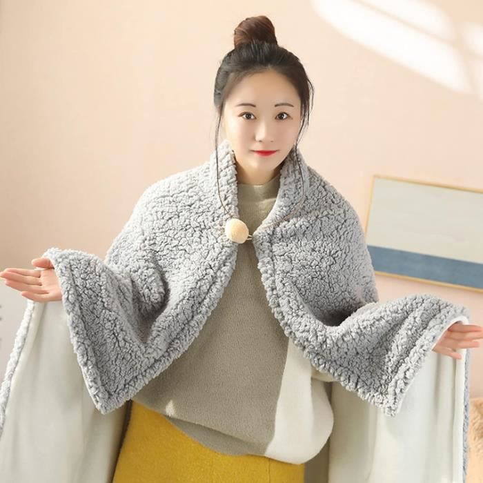 SJTJSPX Châle D'Épaule Châle De Couverture Chauffante Couverture Plaid