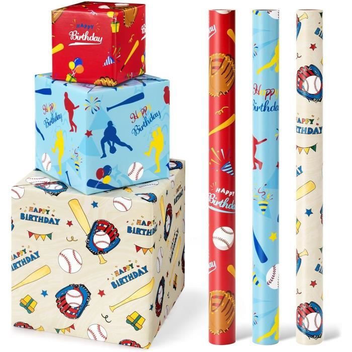 Vuzvuv 30 Baseball-Ausschnitte – 20,3 Cm, Doppelseitig, Mit 60 Klebepunkten Für Deko