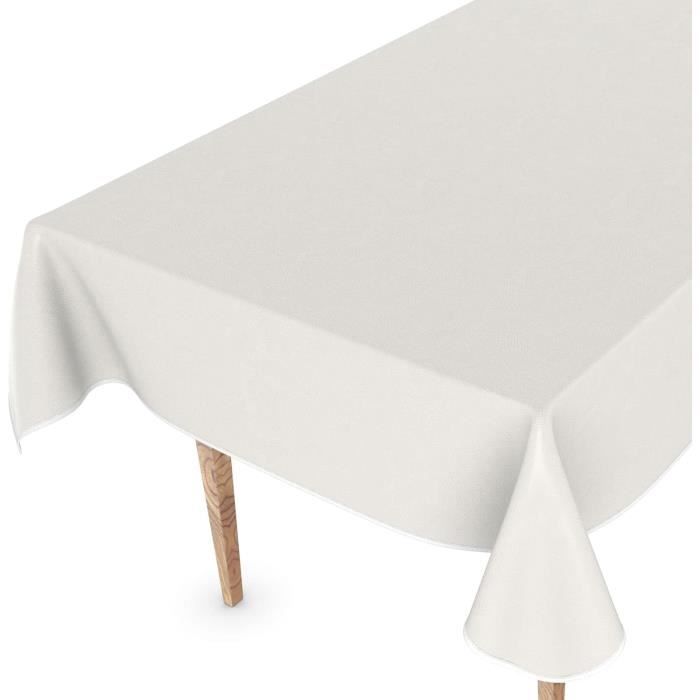 Nappe En Toile Cirée Lavable 180x140cm Ovale - Imprimé Bambou - Intérieur/Extérieur - Facile à Nettoyer