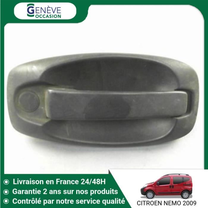 Poignée PVC blanc pour porte-balcon L.70mm | Castorama