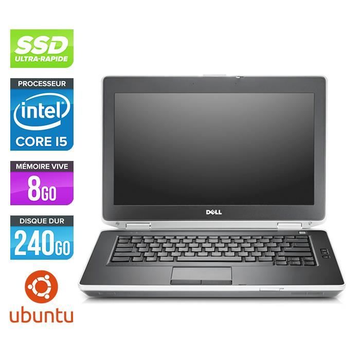 Top achat PC Portable Pc portable Dell E6430 - Core i5 - 8 Go - SSD 240 Go - Linux pas cher