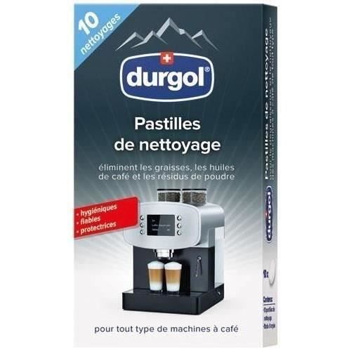 DURGOL Pastille de nettoyage machine à café x10