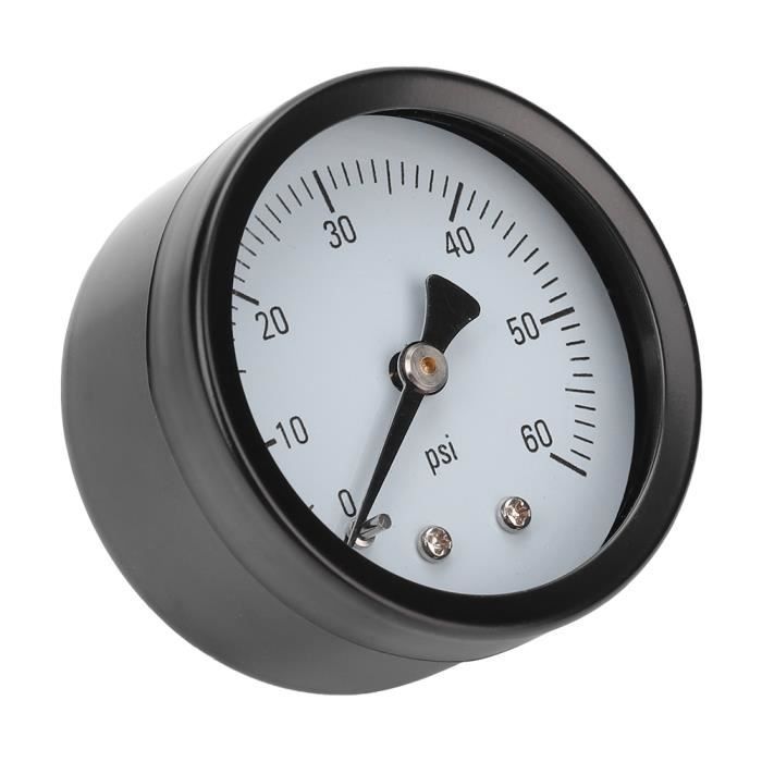 Manomètre Pour Filtre à Sable Piscine - 0-3 Bar, 53 Mm, Raccord 1/4 BSPT - Laiton, Haute Précision - 3