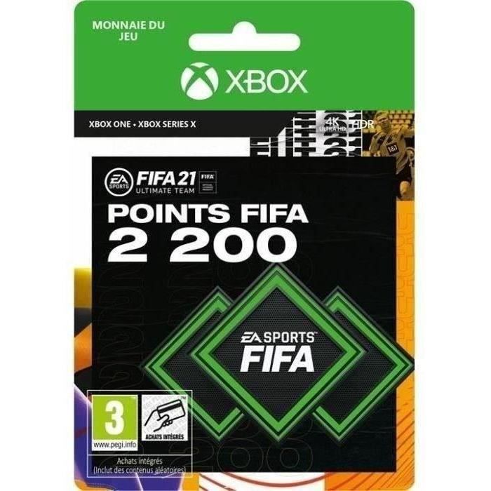 DLC 2200 Points FIFA pour FIFA 21 Ultimate Team™ - Code de Téléchargement