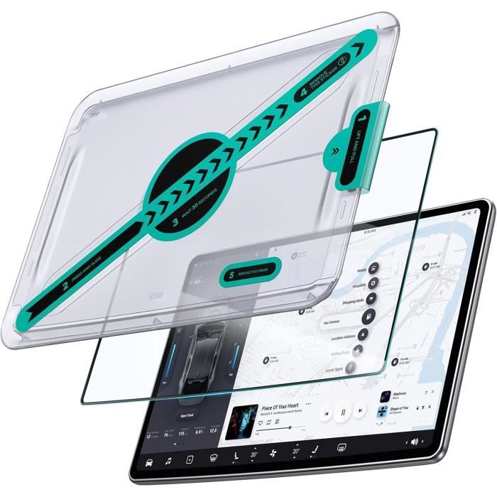 ScreenLeaf – Film De Protection D’Écran Écologique (2 Pièces) Pour Atomos Shinobi Go – Anti-Rayures, Haute Transparence – Fabriqué En Allemagne Avec Matériaux Recyclés