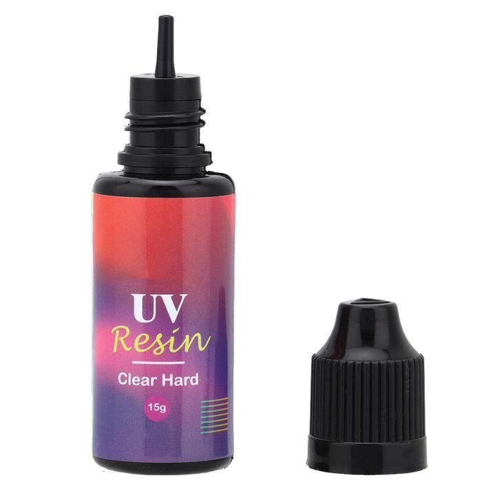 Fdit colle résine UV résine époxy colle clair gel ultraviolet dur pour la fabrication de bijoux