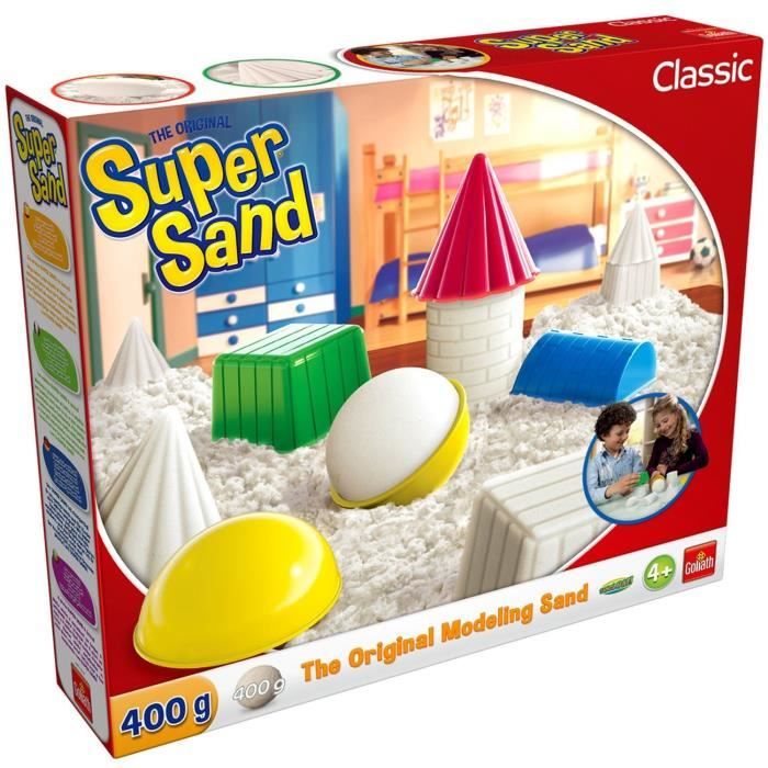 SUPER SAND Classic Loisir créatif Sable à modeler GOLIATH