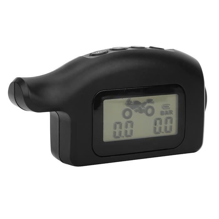 Système TPMS Moto - Capteurs Pression Pneus Avec Écran LCD USB - 2 Capteurs IP67 Étanches