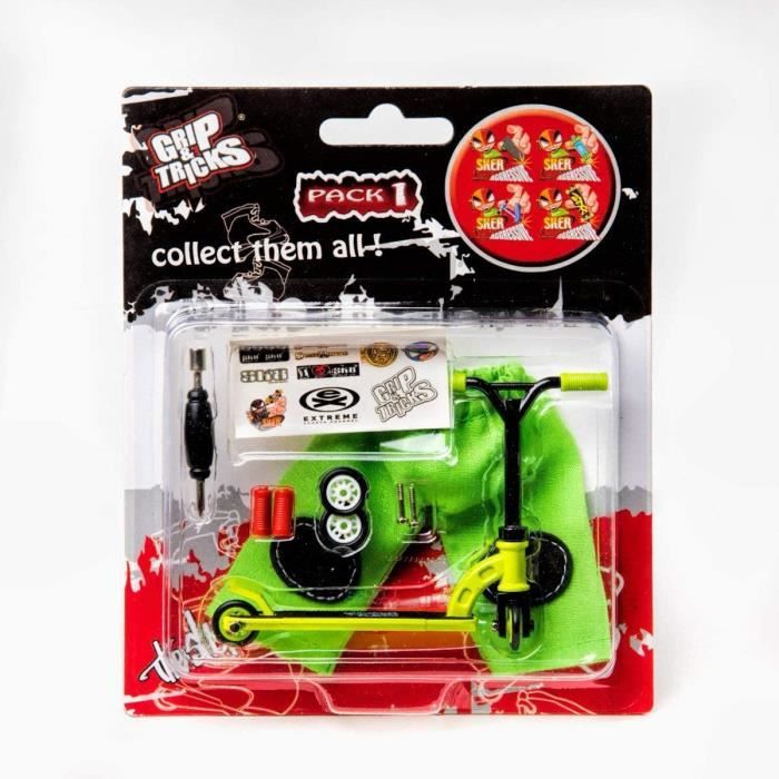 Le pack Finger SCOOTER / Trotinette à customiser pour réaliser des tricks comme les pro !