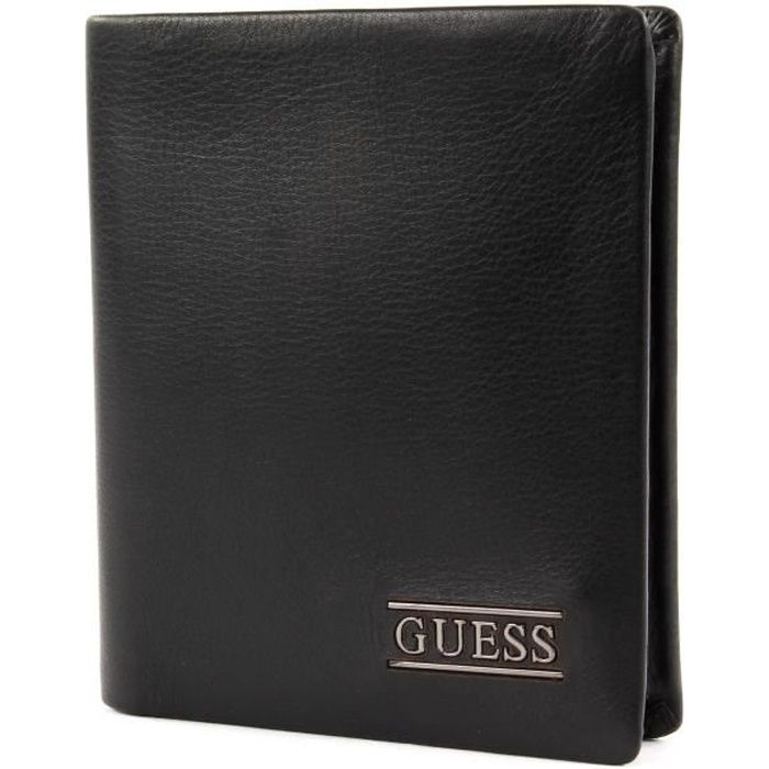 Joli Portefeuille GUESS Vintage En Toile Et Cuir Beige – Pratique Et Authentique