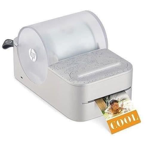 Imprimante Photo et étiquettes – HP – SPROCKET PANORAMA WHITE – Impressions 2 x 05 – 9 sur du Papier adhésif Zink