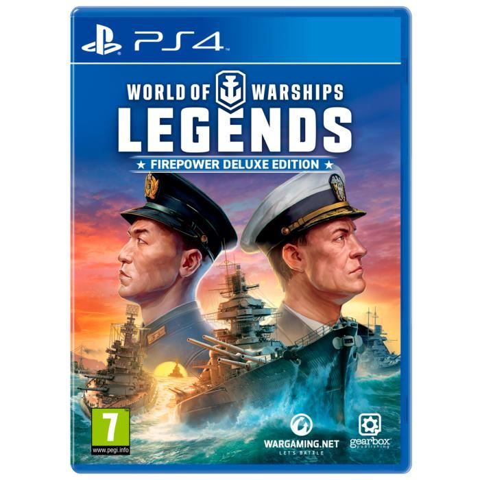 Just For Games World Of Warships: Legends Fire Power Deluxe Edition PS4