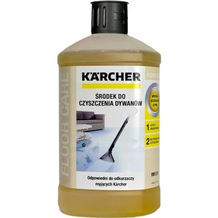 KARCHER RM 519 6.295-771 liquide de lavage pour tissus d'ameublement, tapis  - 1L - Cdiscount Auto