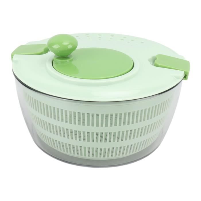 Presse à Légumes Manuelle SOSOPORT - Déshydrateur Manuel à Pression Pour Salade, Garnitures, Légumes - PP Alimentaire, 16x13.7 Cm