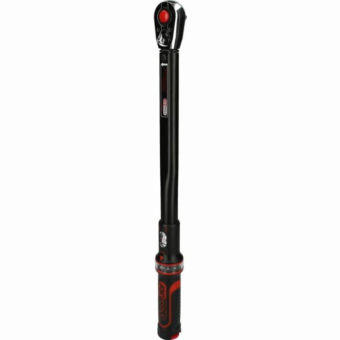 KS Tools 516.1542 - Clé dynamométrique ERGOTORQUEprécision avec inverseur, 1/2'' - 40-200 Nm