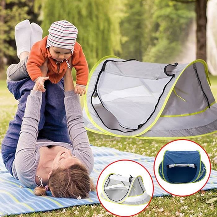 Tente De Plage Pop-up 2-3 Personnes - Protection UV50+, Imperméable, Livrée Avec Sac - 5