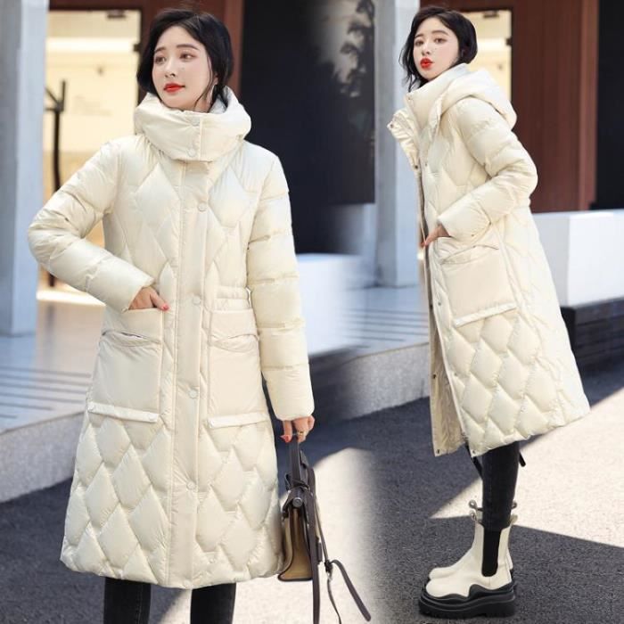 Cdiscount manteau on sale femme mi long