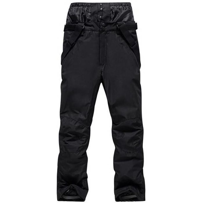Pantalon de Ski Homme D perlant Hiver Taille R glable Avec Bretelles D tachables Id al Pour Le Ski
