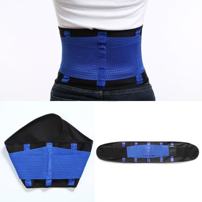 Ceinture lombaire pour femme et homme support de taille et de dos