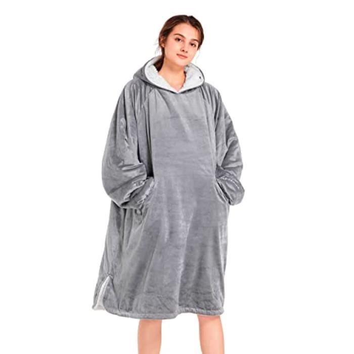Cape Surdimensionnée Unisexe PBFELY Cape à Capuche Lesté, Nouveau Lesté 2025, Cape à Manches Longues Surdimensionnée Unisexe, Blanc Crémeux, Taille Unique Cape Lestée à Capuche Cape Surdimensionnée Unisexe PBFELY Cape à Capuche Lesté, Nouveau Lesté 2025, Cape à Manches Longues Surdimensionnée Unisexe, Blanc Crémeux, Taille Unique Cape Lestée à Capuche