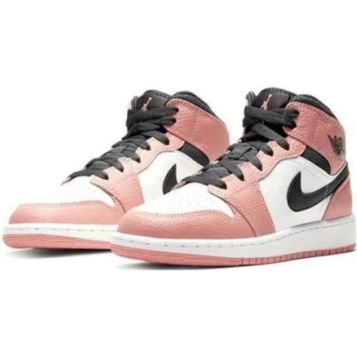Basket NIKE Air Jordan 1 Mid Femme 