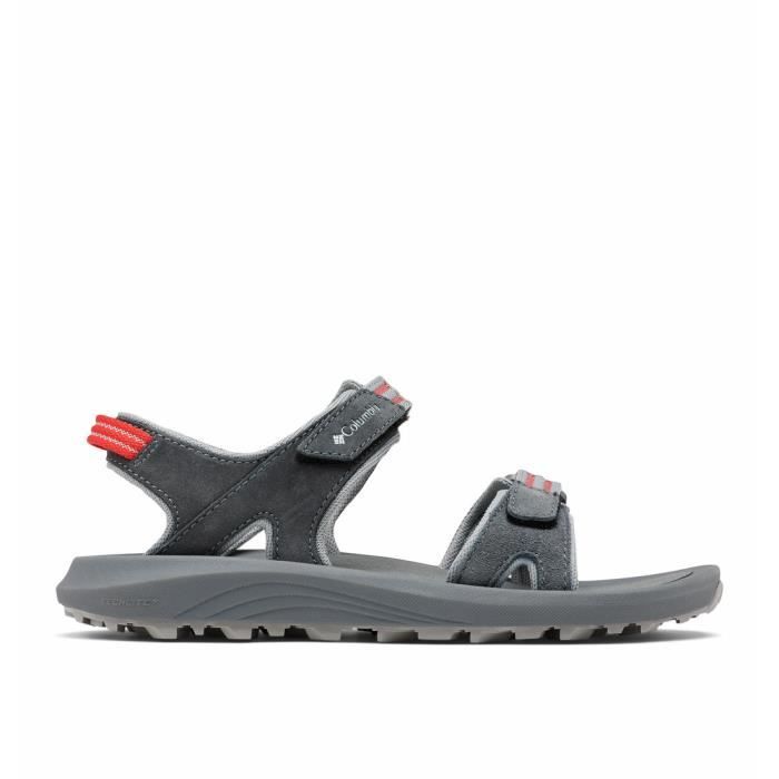 Sandales femme Columbia Trailstorm Hiker 2 Strap - gris/rouge - 41