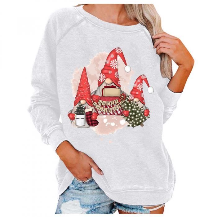 Pull De Noël Moche Familial - Sweat à Manches Longues Motifs Festifs - Ensemble Couple, Enfants, Adultes - Tissu Doux - Pour Fêtes Et Réunions