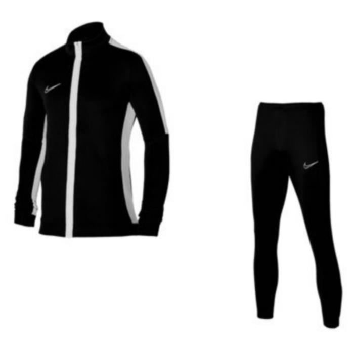 Jogging Polaire Homme Nike Blanc et Noir - Respirant - Multisport