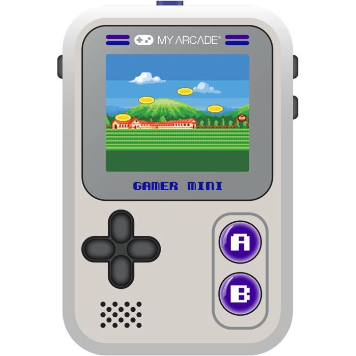 Console portable My Arcade Gamer Mini 160 jeux intégrés Écran couleur 5 cm