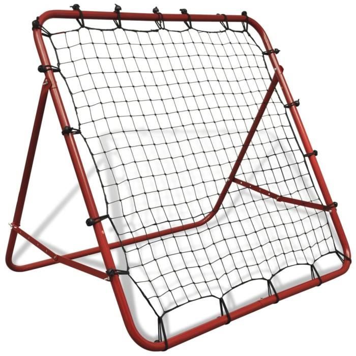 Filet De Rebond Football Ajustable 100x100cm - Entraînement Puissant Et Portable Pour Tir Et Passe