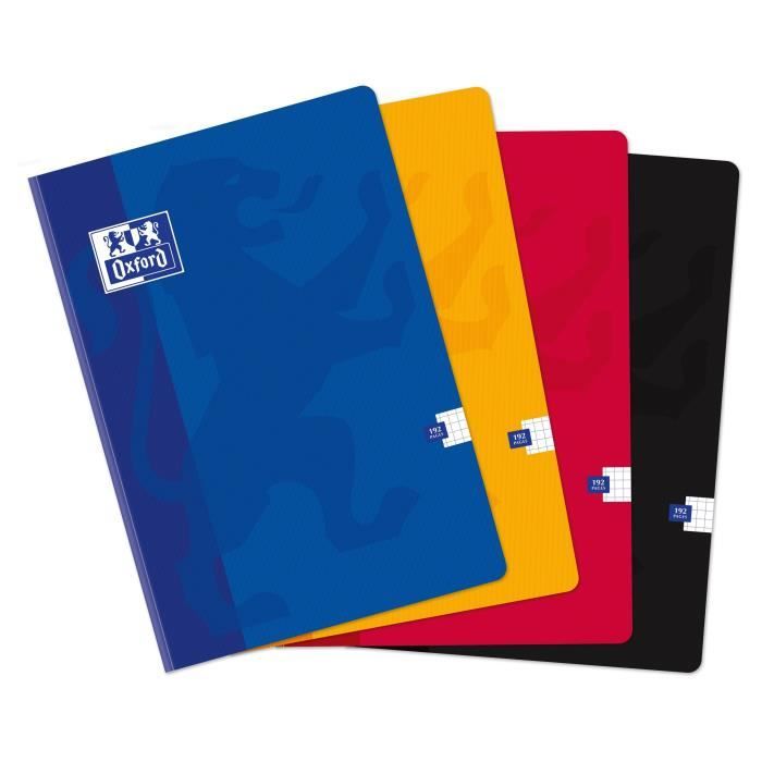 Fourniture Scolaire Couleurs Cahiers Oxford OpenFlex - Lot De 5
