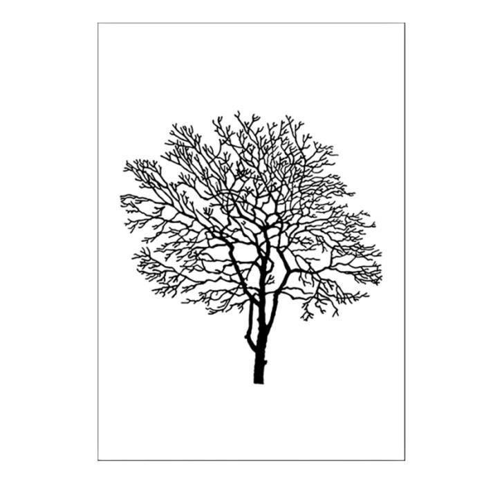 1 pièce Simple Noir et Blanc Plante Suspendus Peintures Creative Peinture  Murale pour La Maison Salon sans Cadre 50x40 cm TISSU - Achat / Vente objet  décoration murale - Cdiscount