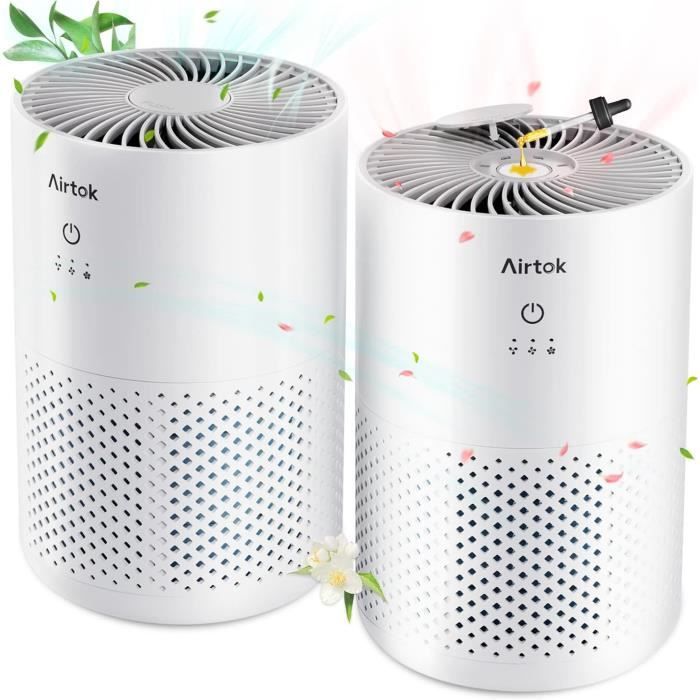Lot De 2 Purificateurs D'air Ap070B - Blanc, 765 M², élimine 99,97% Des Particules, Neufs